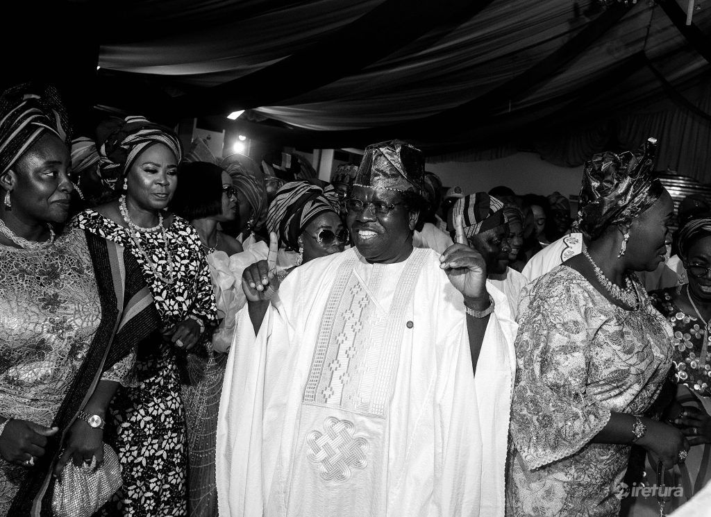 DG Layi Abidoye’s installation