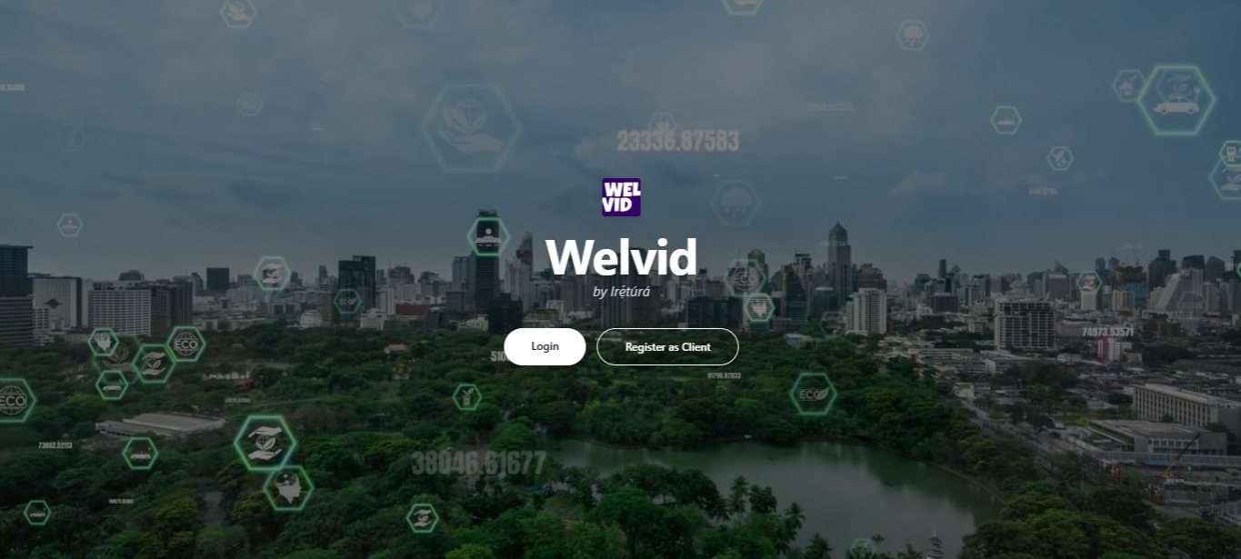 Welvid business platform built by Iretura